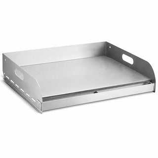 Glownary 30-Inch Cold Rolled Steel Griddle Plate for LPG30 and LPG60 Liquid Propane Grill – 1/2 Inch Thick with Grease Well