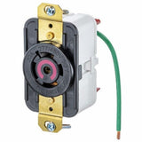 78851 Locking Receptacle by Hubbell – Metal, See Image, Model HBL2520ST