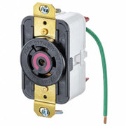 78851 Locking Receptacle by Hubbell – Metal, See Image, Model HBL2520ST