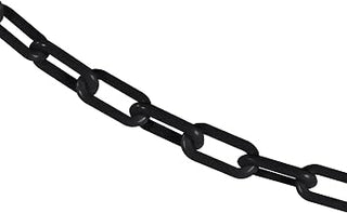 Mr. Chain Plastic Barrier Chain, Black, 500 ft Length (30003-500)