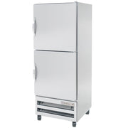 Beverage-Air RI Series - - Bottom Mount Pass Thru Refrigerator - Single Section - Half Solid Door - 18 Cu. Ft. by Beverage Air – 18.0 cubic_feet, Model RID18HC-HS