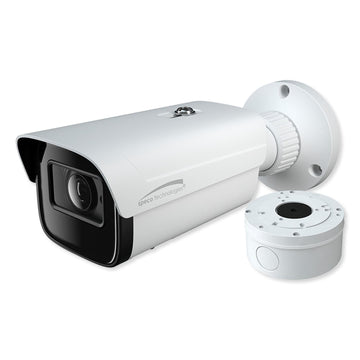 Speco 4MP H.265 IP Bullet Camera with Analytics and Junction Box by Speco Technologies – Model O4VB2M