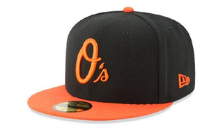 Cap Co by New Era – 6 7/8, Cotton, Orange,black, Model 70360918