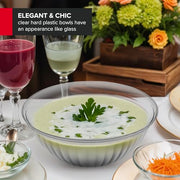 Stock Your Home 48 oz / 12 / Clear Bowls
