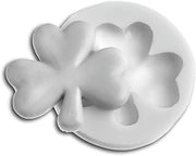 Silikomart Silicone Mould Sugarflex Clover, White