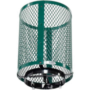Global Industrial Green / 36 Gallon / Industrial Trash, Recycling & Compost