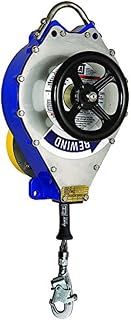 3M Capital Safety 3303018 Rollgliss Descender Automatic Descent Device, 200-Feet, Low Speed, Vertical Applications, Stainless Cable, Snap Hook, Manual Retract