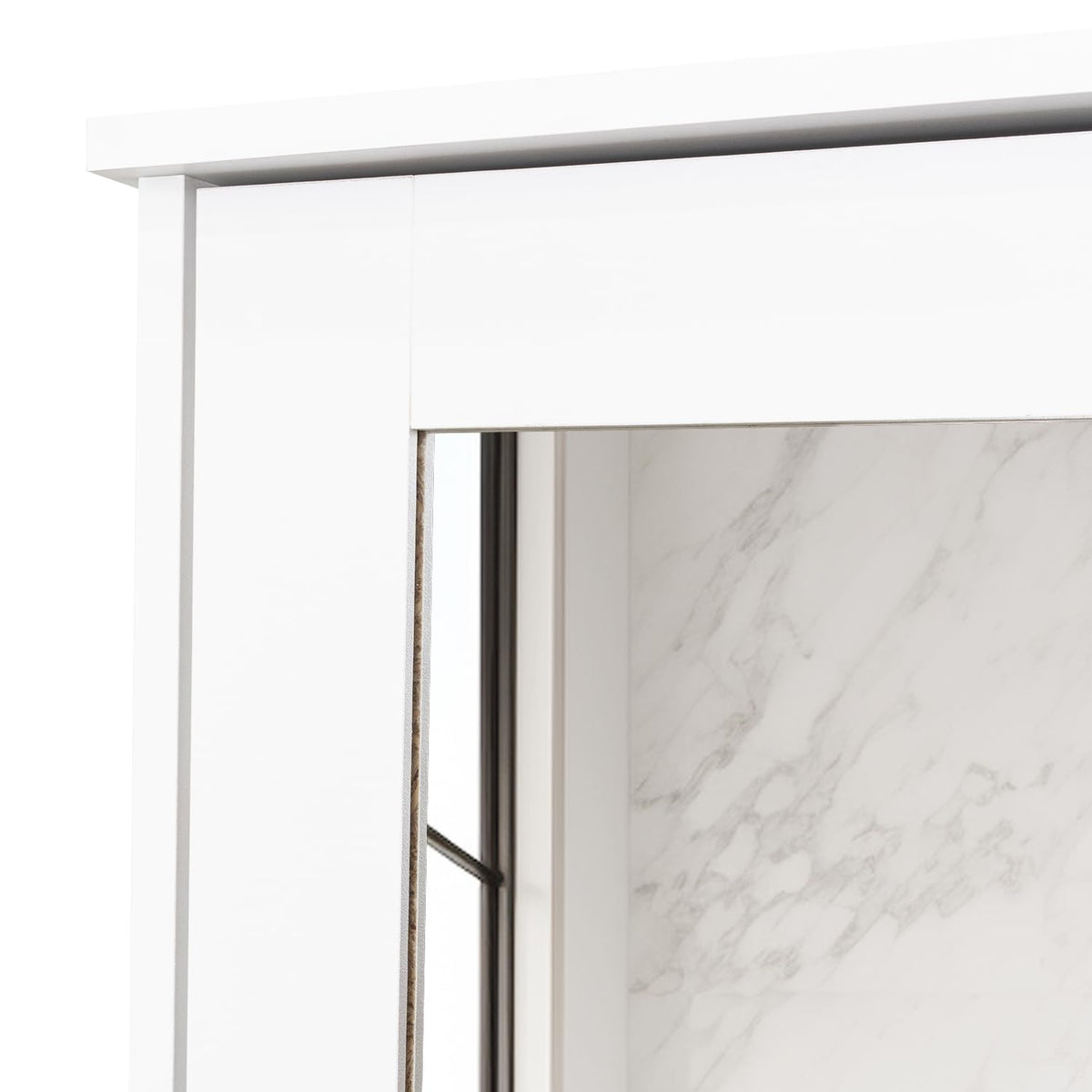 Optim Medicine Cabinet Organizer by Tuhome – Engineered Wood, White, Model GLB11020