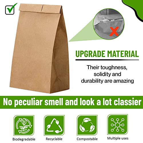 Glownary 500 / Brown / 4.0 pounds Food Storage Bags
