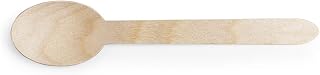 Vegware Plant-based Compostable 6in Wooden Spoon (Case of 1000)