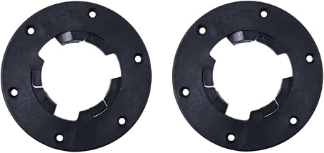 2PCS Universal Clutch Plate with 5" Center Hole Compatible with Malish NP9200 Clutch Plate for Floor Buffer Brushes & Pad Drivers fits Most Standard Speed Floor Scrubbers and Buffers