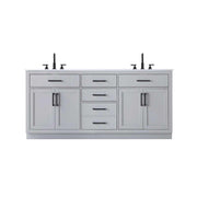 Alden Bathroom Vanity Grey by Lighting Design – Wood, Grey, Model VF29772DGR
