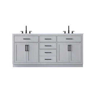 Alden Bathroom Vanity Grey by Lighting Design – Wood, Grey, Model VF29772DGR