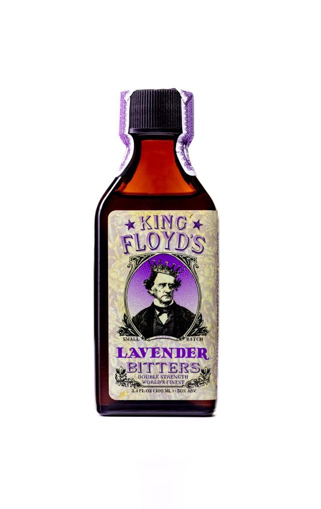 Lavender Bitters (100 ml) by King Floyd's – 3.4 Fl Oz (Pack of 1)