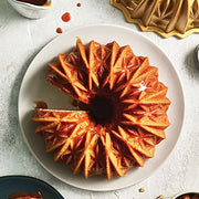 Cut Crystal 10-Cup Bundt Pan by Nordic Ware – 10 cups, Aluminum, Gold, Model 92893AEU