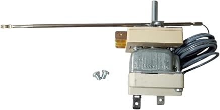AE0546 Waffle Maker Thermostat, Aftermarket Temperature Control Replacement | Compatible for Krampouz-Eurodib Waffle Makers, 50℃ to 300℃ Adjustable Temperature Range, Replacement Part AE0546 55.19662.01
