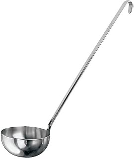 PADERNO World Cuisine one piece stainless steel ladle 34 oz.