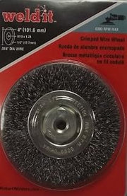 Hobart 770369 4" Crimped Wire Wheel M10 x 1.25