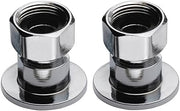 Krowne Silver Series Coupling Flanges – 1/2 inch, Lead, Silver, Model 21-400L