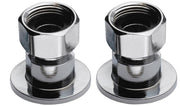 Krowne Silver Series Coupling Flanges – 1/2 inch, Lead, Silver, Model 21-400L