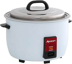 Adcraft Rice Cooker, 30 Cup, in White