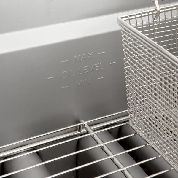 SG18-S 75 lb. Stainless Steel Floor Fryer (SG18-S 75 lb) by Pitco – SG18-S 75 LB Natural Gas, Stainless Steel, Model Solstice Gas Fryer