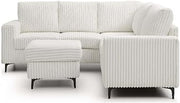 Glory Furniture Houston G00327B-SC Sectional White