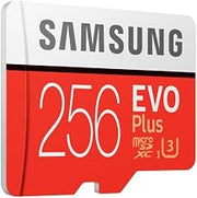 256GB EVO Plus Class 10 UHS-I microSDXC U3 with Adapter (MB-MC256GA)