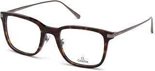 Omega Square Eyeglasses OM5005H 052 Havana/Palladium 54mm