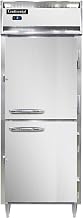 DL1FES-HD Designer Line Extra Wide Single Section Reach In Freezer, 28-1/2"W, Shallow Depth & Half-Height Doors