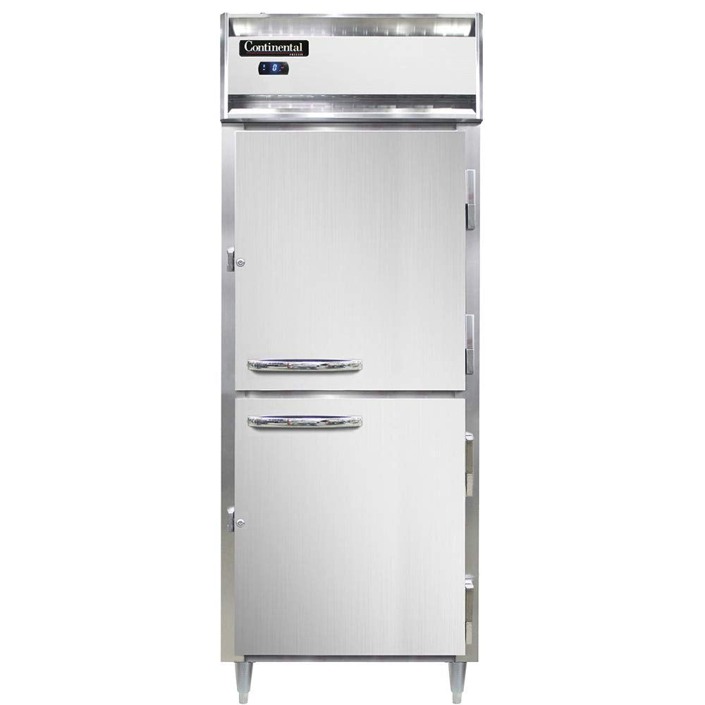 DL1FES-SS-HD Designer Line Extra Wide Single Section Reach In Freezer by Continental Refrigerator – Commercial Grade