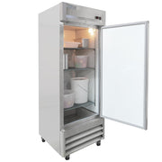 29" One Section Reach In Freezer by MOTAK – 30.71x35.04x83.46, In Description, Check Images, Model MSD-1DF-BAL-X