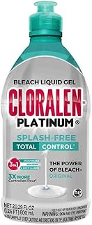 Cloralen Platinum Splash Free Bleach Liquid Gel, 20.29 fl oz