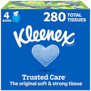 Kleenex White / 70 Count (Pack of 4) / 1 Box Tissues