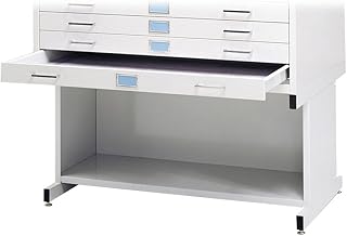 Safco Products Flat File High Base for 5-Drawer 4994WHR Flat File, Sold Separately, White