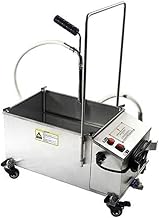 Adcraft BDOF-75 Portable Oil Filtration System, 75-Pound Capacity, Stainless Steel, 120v