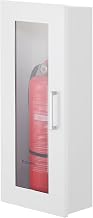 Global Industrial Fire Extinguisher Cabinet with Breakable Glass Window,