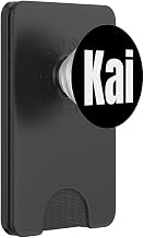 Kai Name Personalized First Names Epic Minimal Text PopSockets PopWallet for MagSafe