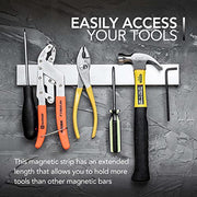 Modern Innovations 14 Inch / Silver / Compact Magnetic Knife Strips
