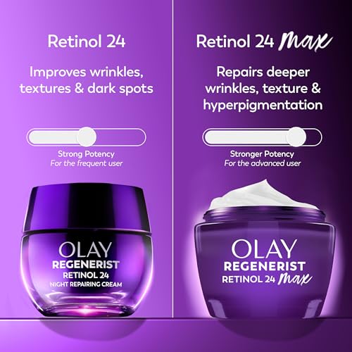 Olay 2.6 Ounce (Pack of 1) / Retinol Max / Purple Night Creams