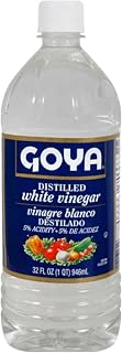 Goya Distilled White Vinegar, Marinades, Dressings, Cleaning, 32 oz, 2-Pack