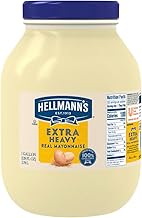 Hellmann's Extra Heavy Real Mayonnaise Jar, 1 Gallon (128 Fl Oz)