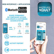 Master Lock OLD - Bluetooth Professional - Outdoor / 14.5 cm x 6.0 cm x 4.2 cm / Black Retail Locks
