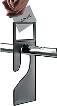 Large Black Rack Dividers with Window, Pk 10, 18255