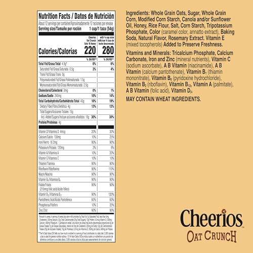 Cheerios 24 Ounce (Pack of 1) / 1 Cold Cereal