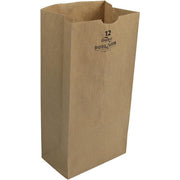 . Co. 18412 12# 100% Recycled Kraft Bag by Duro Bag Mfg – 500 Count (Pack of 1), Paper, Kraft, Pack of 500, Model 80982