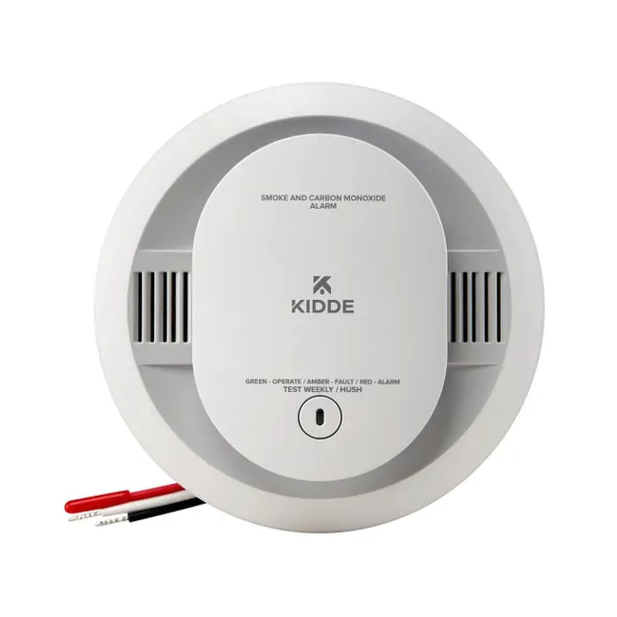 KN-COSM-IBA Hardwire Combination Smoke Carbon Monoxide Detector Battery Backup Voice Warning Interconnectable (2-Pack) by Kidde – Other, Model Firex-CUACFEX-V-20-9003