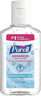 Purell Hand Sanitizer Gel, Travel Size Bottle, 250ct x 1fl oz - 3901-2C-250