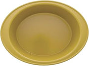 Serving Bowl Oval Mustard Yellow Plastic - 12 3/8 L x 9 1/2 W x 4" H
