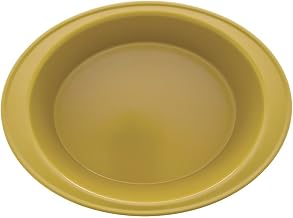 Serving Bowl Oval Mustard Yellow Plastic - 12 3/8 L x 9 1/2 W x 4" H